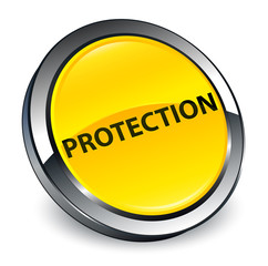 Protection 3d yellow round button