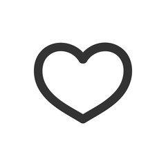 Heart icon outline
