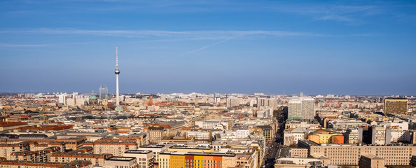 Berlin Panorma aus richtung Potsdamer Platz