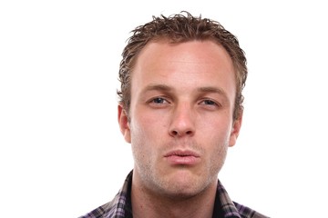 Obraz premium Caucasian man