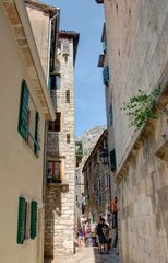 Les bouches de Kotor et la vieille ville