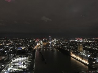 Fototapeta na wymiar London Eye View