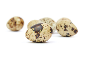 Obraz premium Quail egg isolated on white background