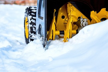 A snow thrower is the best assistant for snow removal in the winter