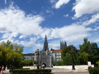 Fototapeta na wymiar Burgos, ciudad de España en Castilla y Leon