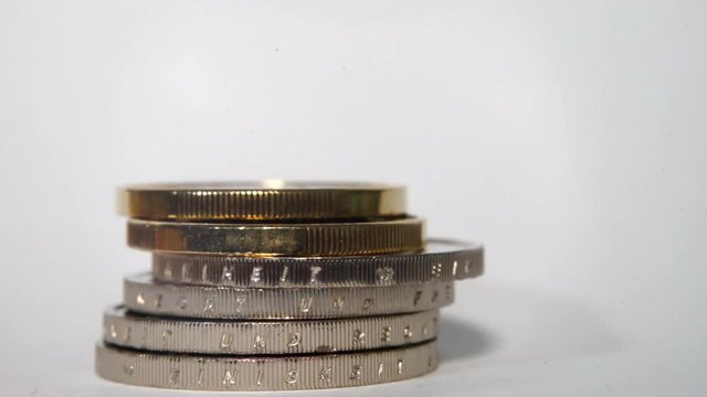 Geld stapeln Euro