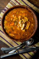Hearty Tomato Vegetable Soup