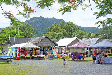 Punanga Nui Market Rarotonga Cook Islands