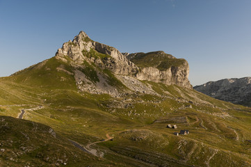 Mountain landscape at Durmitor national park