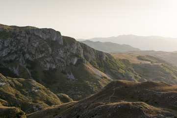 Mountain landscape at Durmitor national park