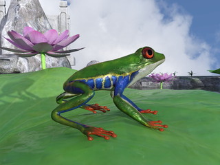 パラシュートフロッグ