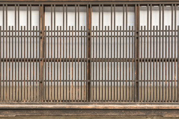 Shoji , Traditional Japanese door,window or room divider consisting