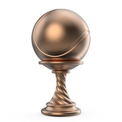 Bronze trophy cup TENNIS 3D