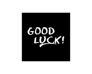 good luck typography typographic creative writing text image 4