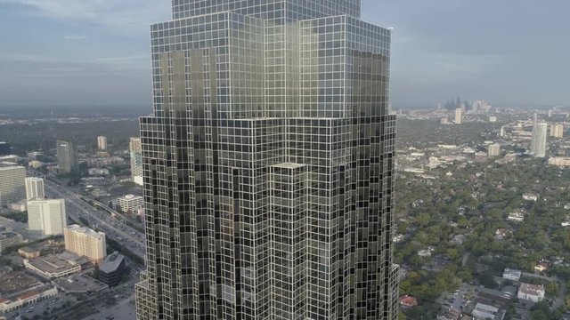 Aerial View of Williams Tower in Galleria Area Houston Texas