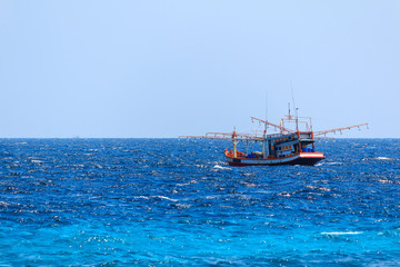 Native fishing boat.