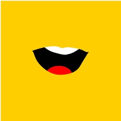Smile Vector Template Design