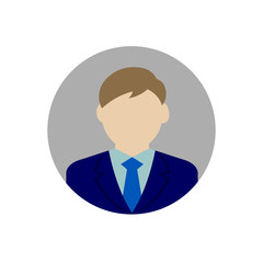 business man avatar illustration 