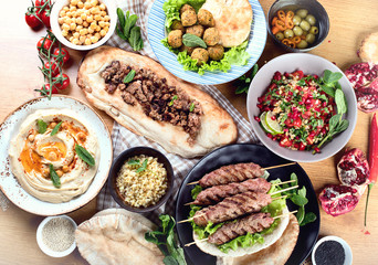Traditional turkish cuisine.