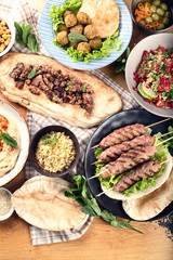 Traditional turkish cuisine.