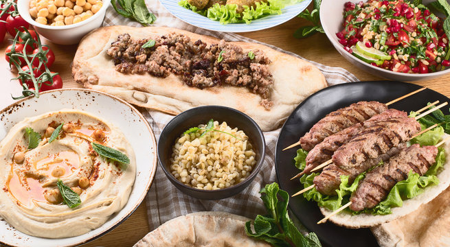 Traditional turkish cuisine.