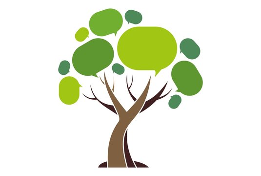 social connection tree logo