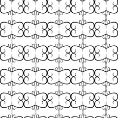 Obraz premium Seamless pattern with ornaments. Elements for design and decoration.