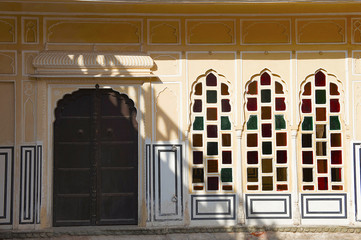 Interiors, Hawa Mahal, Palace Of The Winds, Jaipur, Rajasthan