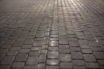 texture of pavers and stone.