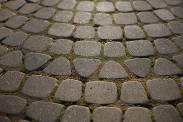 texture of pavers and stone.