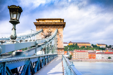 Budapest, Hongrie - Pont des Chaînes