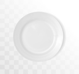 vector clean dish isolated