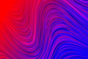Obraz premium Gradient blue and red banner