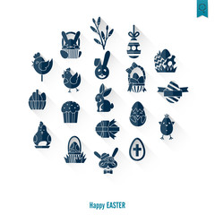 Celebration Easter Icons