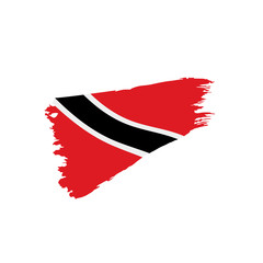 trinidad and tobago flag, vector illustration
