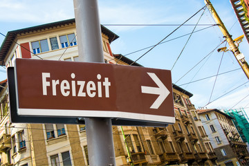 Schild 223 - Freizeit