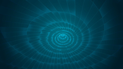 Abstract background of bright glowing particles and paths