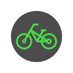 Bicycle icon. Vector.