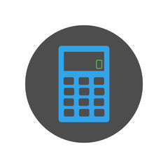 Calculator icon. Vector.