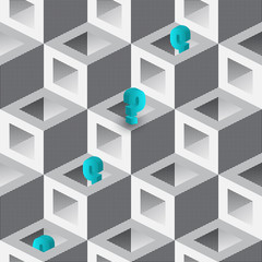 Question Mark 3d Background