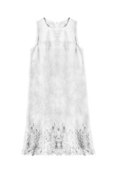 Lacy dress isolated
