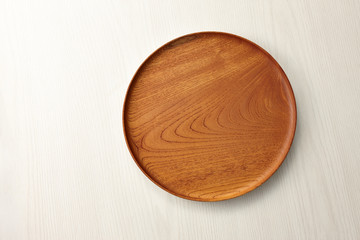 背景素材　丸い盆