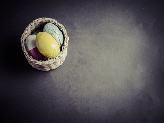 Easter eggs background