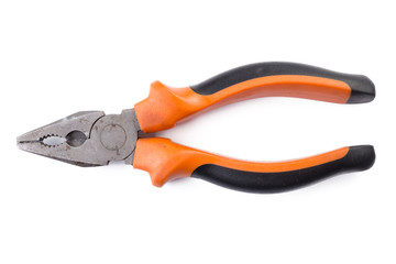 Pliers tool and Pliers isolated on white background