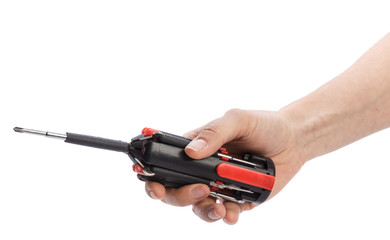 screwdriver isolated on white background