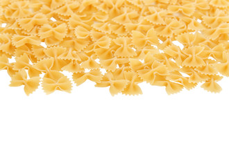 Obraz premium Pasta in the form of butterflies.