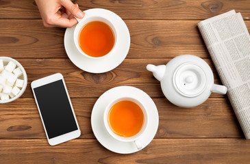 Cup of morning tea