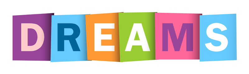 DREAMS Letterpress Blocks