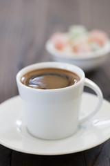 turkish coffee and turkish delights