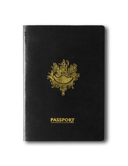 Passport isolated on white background